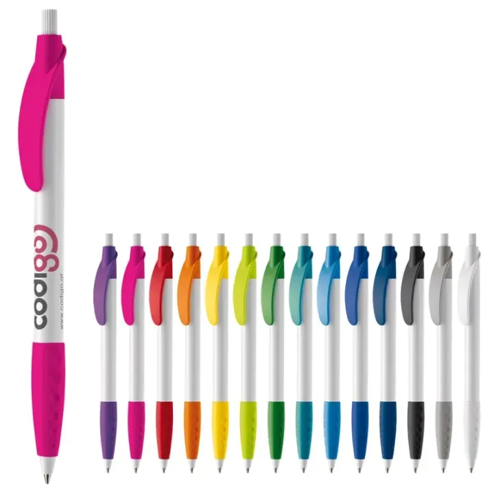 Cosmo ball pen rubber grip HC - LT87622 (gadzety reklamowe)